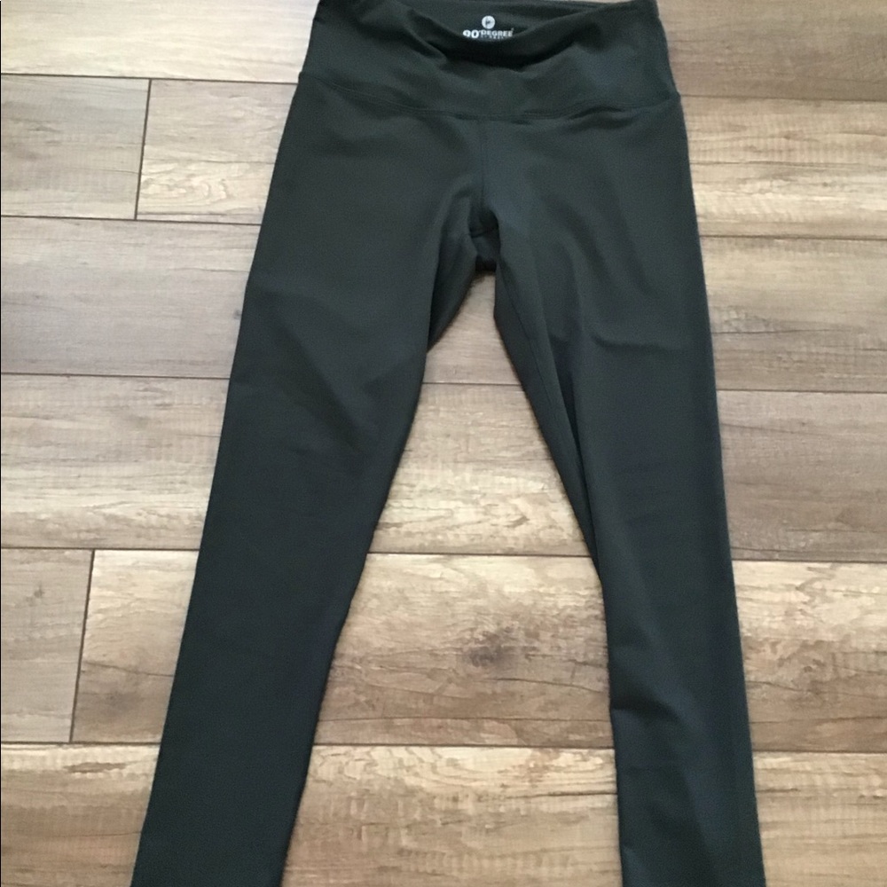 90 Degrees Dark Green Leggings